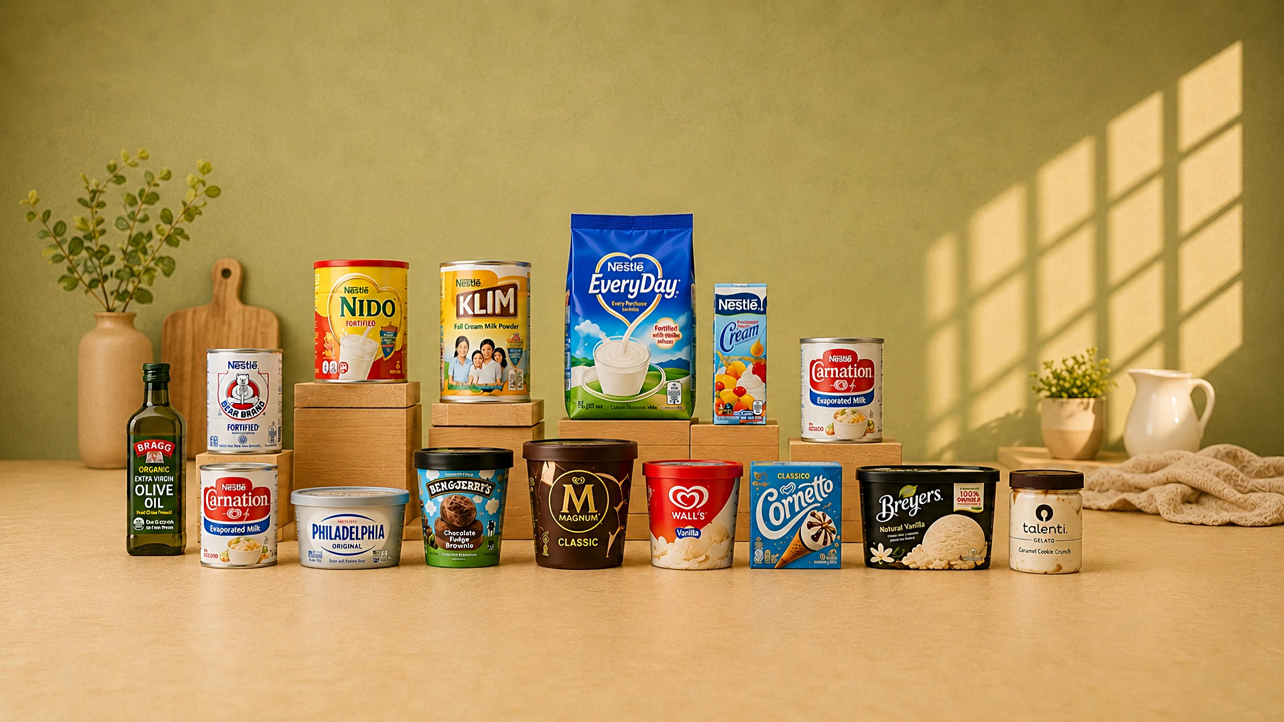Cooking Oils & Dairy Products