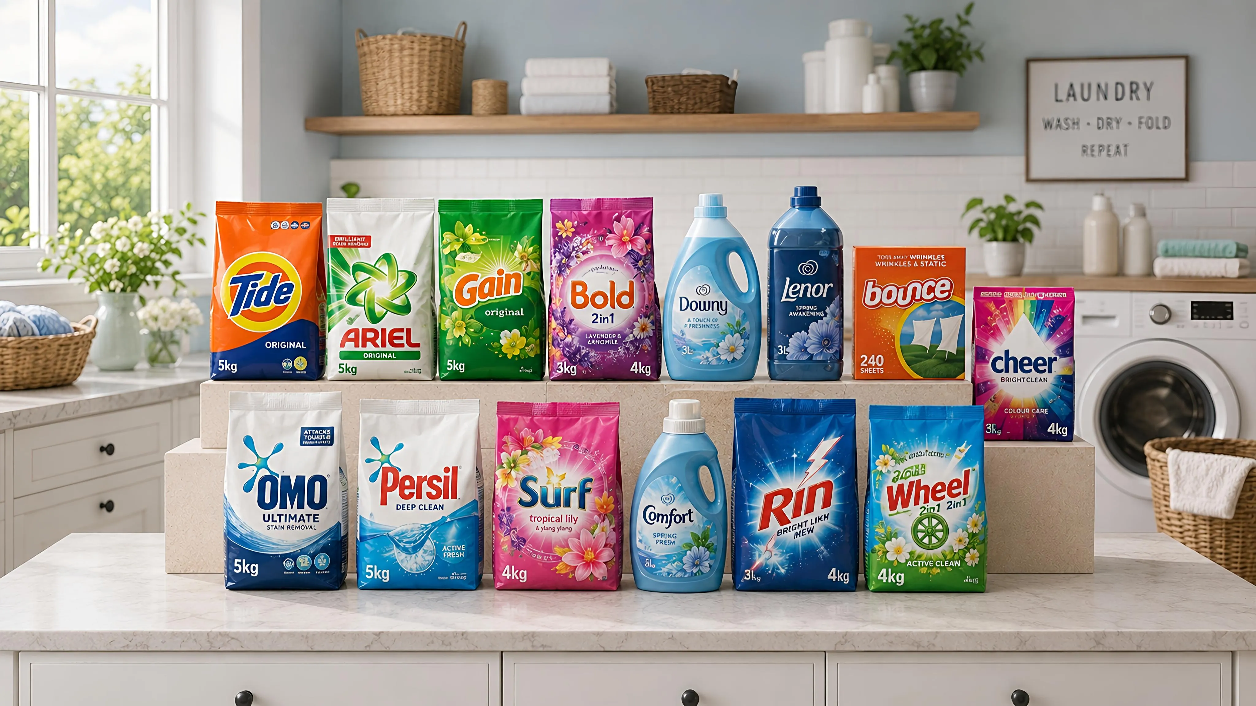 Detergents & Laundry Care Products